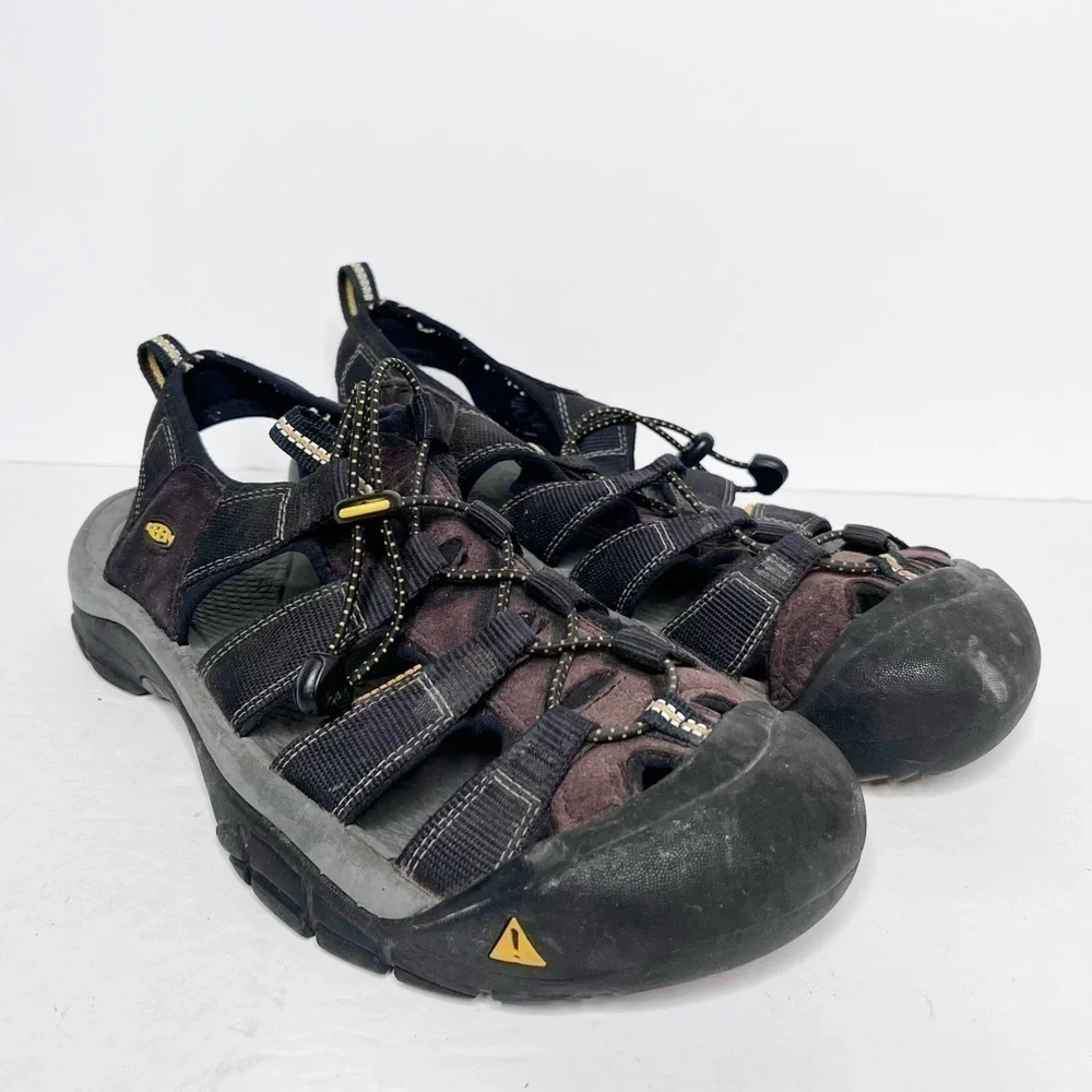Keen Newport H2 Black Water Sandals Size 13 Boys